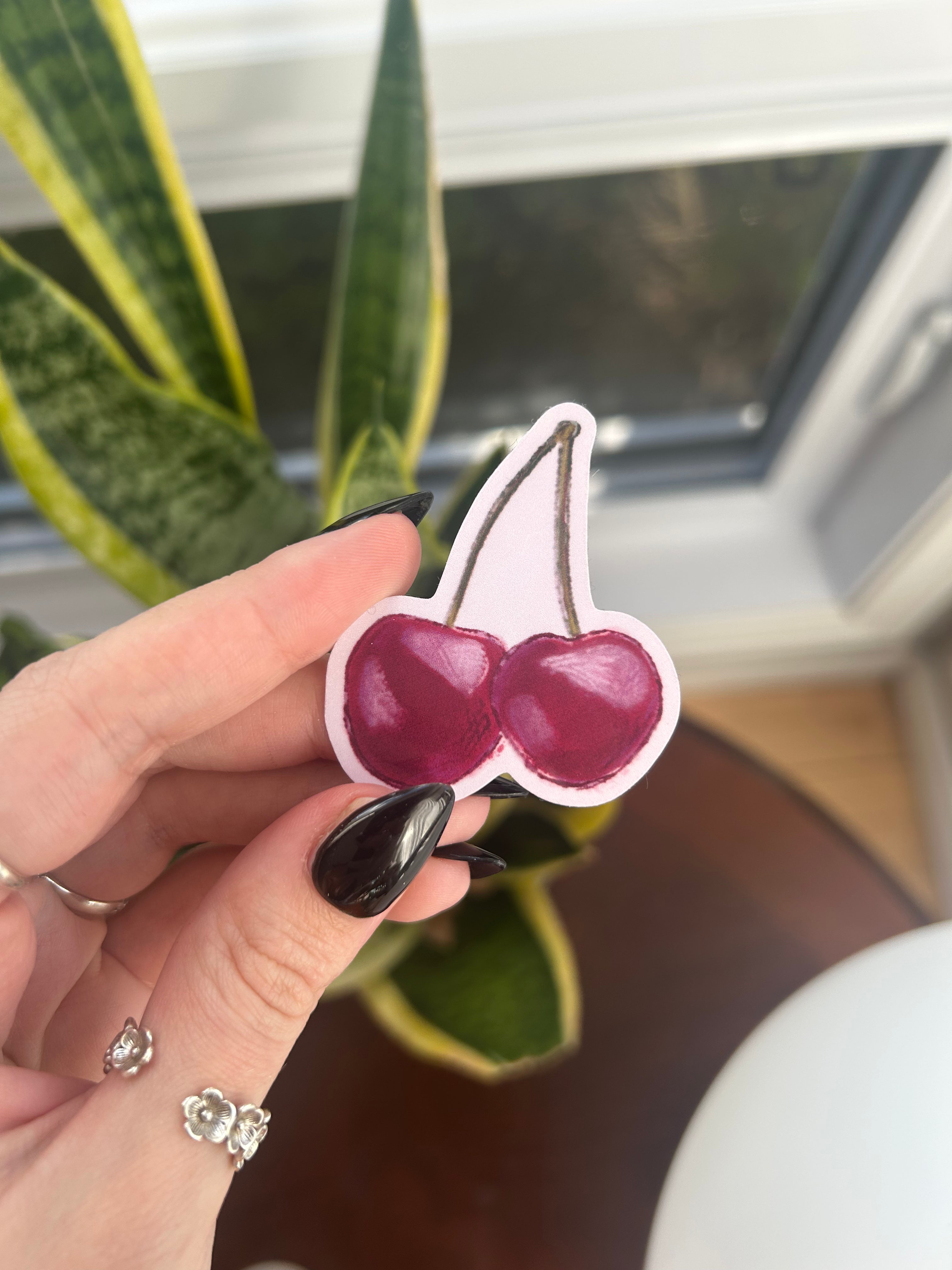 Cherry sticker