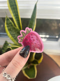 Strawberry vinyl sticker